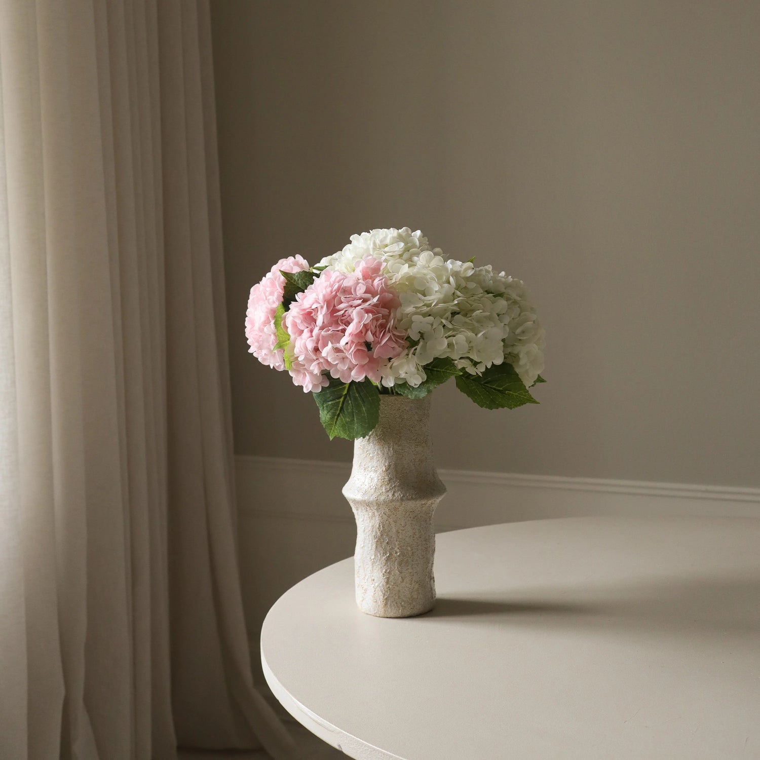 Pink/White Hydrangea Bouquet