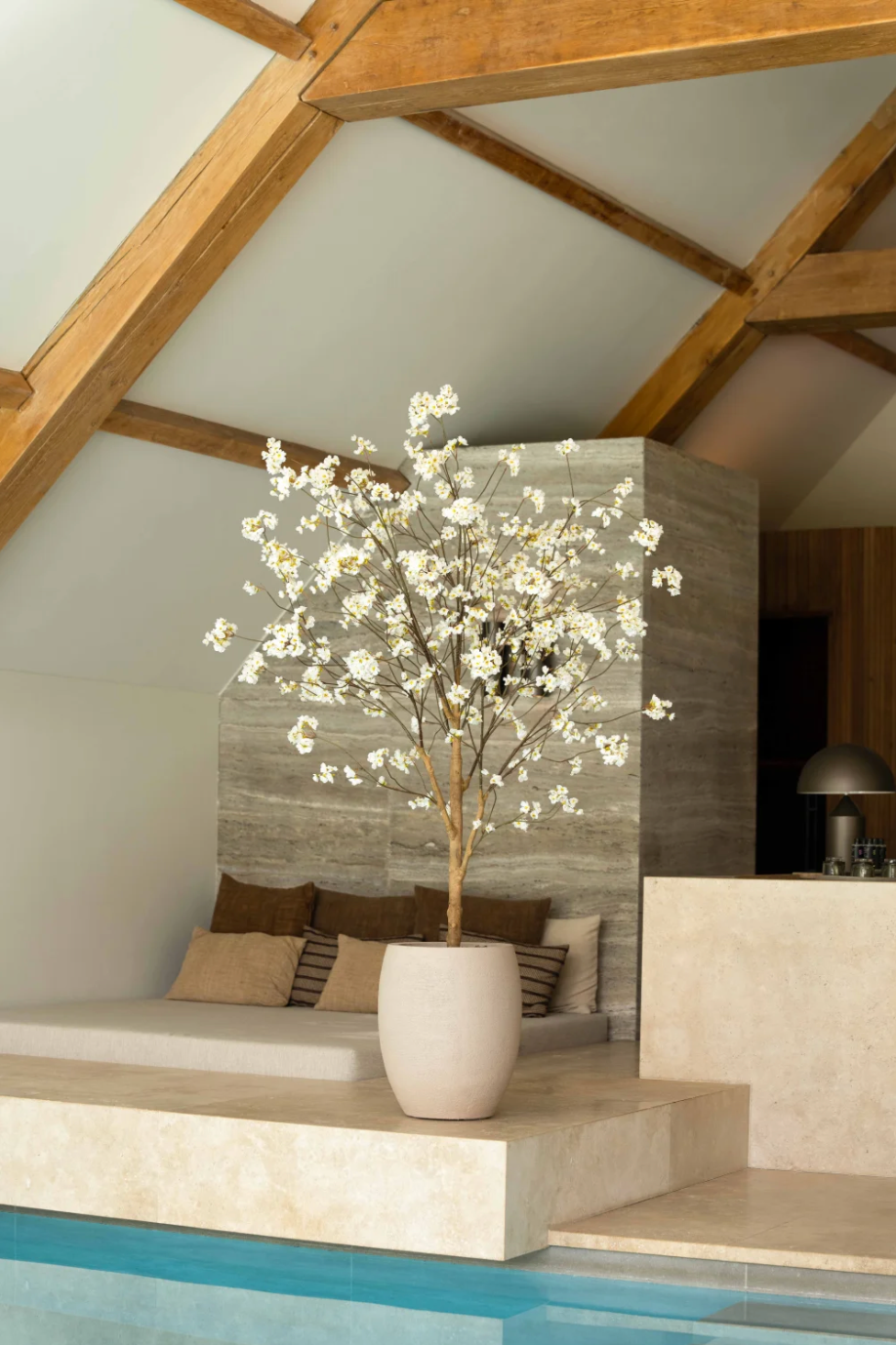 Bloesem boom crème | 180cm