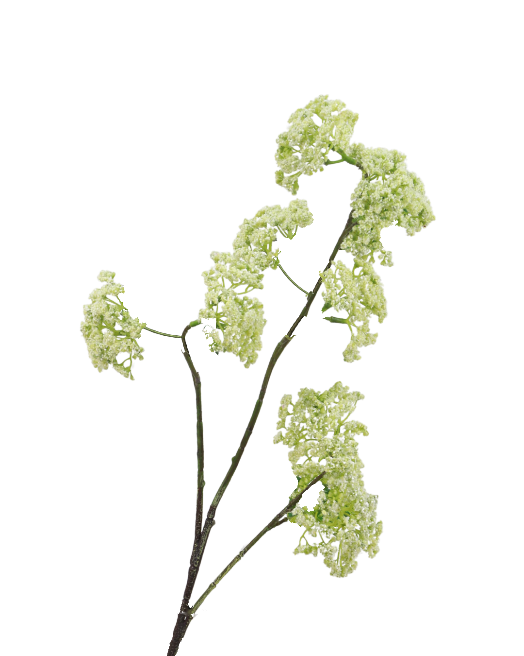 Zijden Viburnum spray Lichtgroen 70 cm
