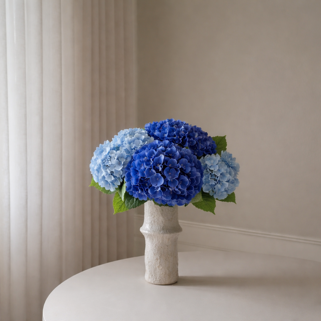 Blue mix Hydrangea Bouquet
