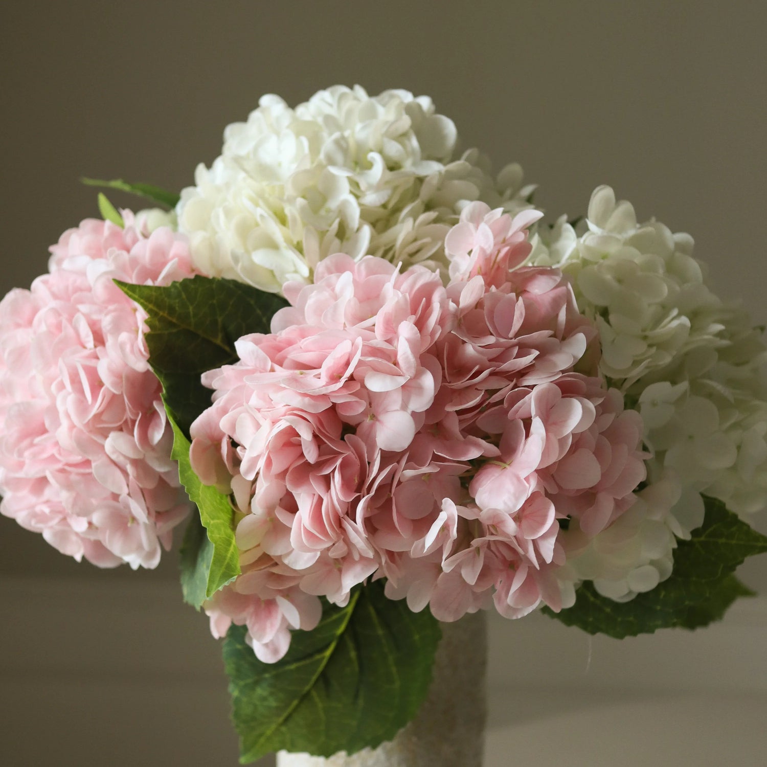 Pink/White Hydrangea Bouquet