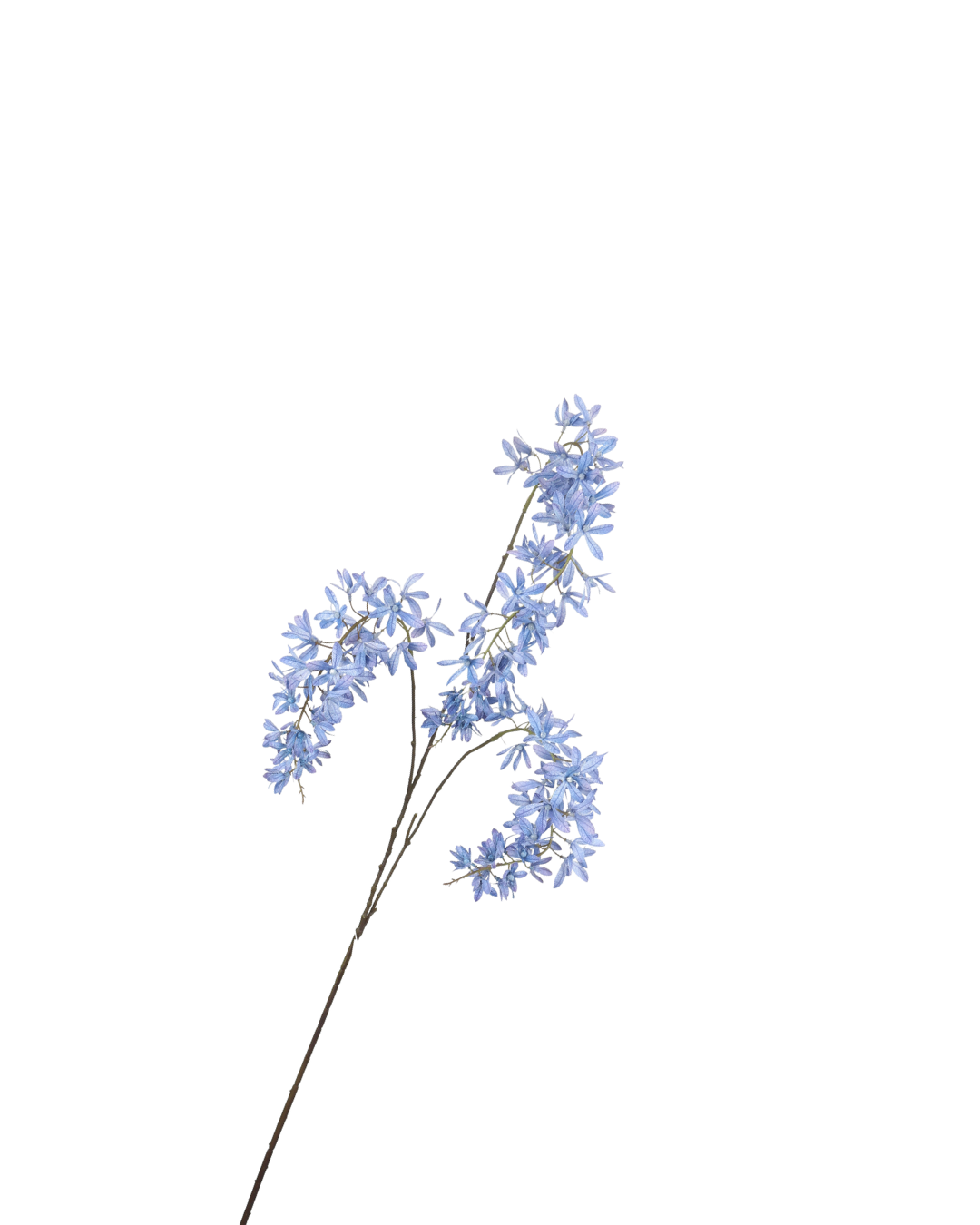 Zijden Wisteria Blauw 110 cm