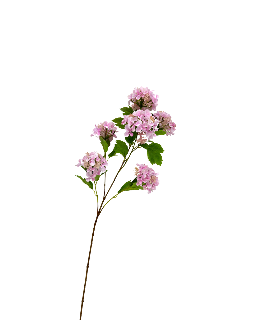 Zijden Hydrangea spray Roze 95 cm
