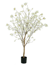 Kunst bloesemboom crème 220 cm
