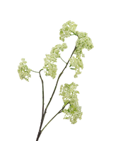 Zijden Viburnum spray Lichtgroen 70 cm